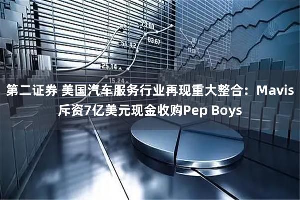 第二证券 美国汽车服务行业再现重大整合：Mavis斥资7亿美元现金收购Pep Boys